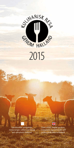 Kulinarisk Resa 2015 PDF
