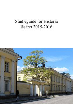 Studieguiden 2015-2016