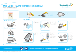 Mini Guide – Suma® Carbon Remover K21