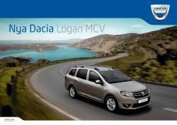 Nya Dacia Logan MCV