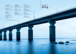 årsrapport for 2014 - Mannheimer Swartling
