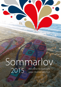 Sommarlovsprogram 2015