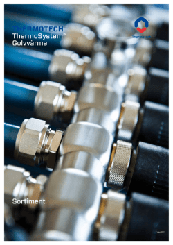 ThermoSystem golvv&auml;rme - 90503 PDF 3,39 MB