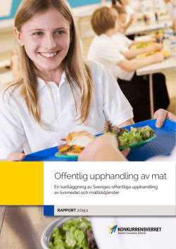 Offentlig upphandling av mat