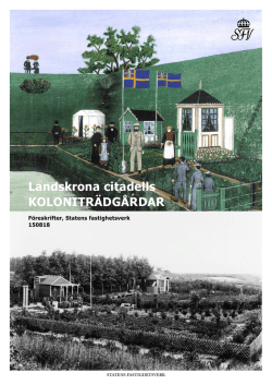 Föreskrift för kolonilotter (PDF-dokument, 7,6 MB)