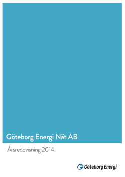 Göteborg Energi Nät AB 2014