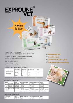 som pdf - Orion Pharma Animal Health