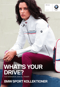 WHAT`S YOUR DRIVE?