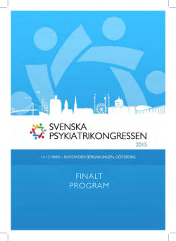 Program - Svenska Psykiatriska Föreningen