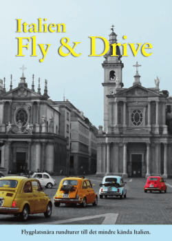 Fly & Drive - Italienska Statens Turistbyrå