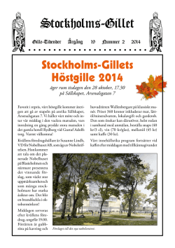 Gille Tidender 2014 nr 2