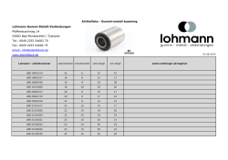 Ladda ner vår datatabell här - bei Lohmann Gummi