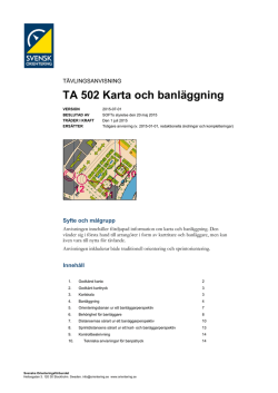 TA 502 Karta och banläggning - Svenska Orienteringsförbundet