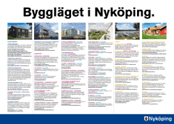 Byggläget i Nyköping.