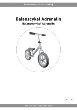 Balanscykel Adrenalin