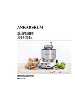 SÄLJFOLDER 2014-2015