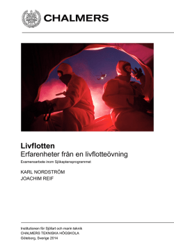 Livflotten - A Safer Arctic for Small Craft Mariners