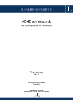 EXAMENSARBETE - pure.ltu.se - Luleå tekniska universitet