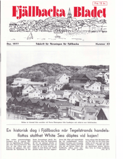 En historisk dag i Fj&auml;llbacka nar Tegelstrands - Fj&auml;llbacka