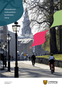 N&auml;mndernas verksamhetsber&auml;ttelser 2014