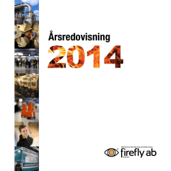 Årsredovisning 2014