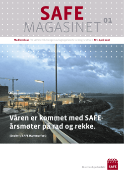 SAFE Magasinet Nr. 1 2006