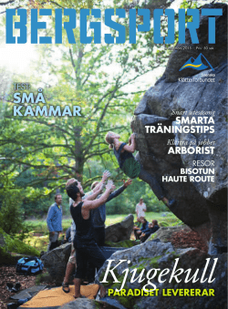 Bergsport #165 mars 2015 i pdf