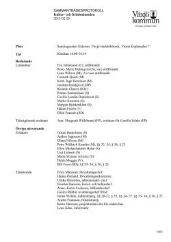 2015-02-25 - Växjö kommun