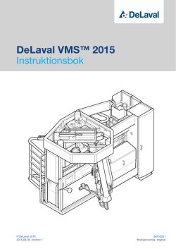 DeLaval VMS™ 2015