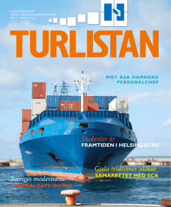 Turlistan_1_2015 - Helsingborgs Hamn AB