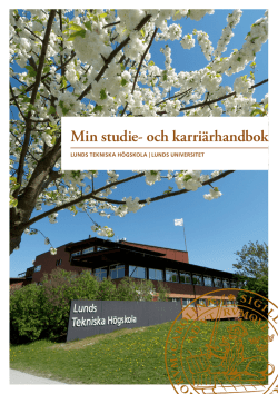 Min studie- och karri&auml;rhandbok