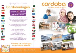 Utsida Ny 2 - Cordoba International School – Cordobaskolan