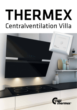 Centralventilation Villa
