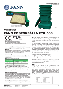 FANN FOSFORFÄLLA FTK 503