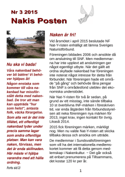 Nakisposten 3/2015