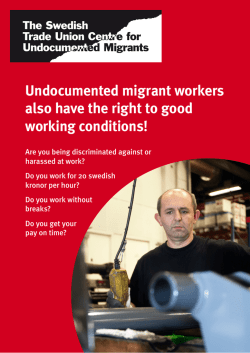 Undocumented migrant workers also have the right to good working