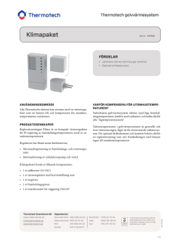 Regleringspaket Klima - IA506 PDF 2,58 MB