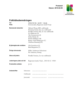 Protokoll 2015-02-05, pdf, öppnas i nytt fönster