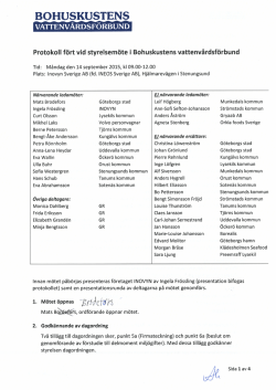 2015-09-14 Protokoll Styrelsemöte BVVF