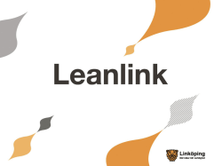 Leanlinks dagliga verksamheter - det här står vi för