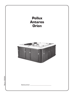 Pollux Antares Orion
