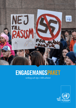 ENGAGEMANGSPAKET - Svenska FN