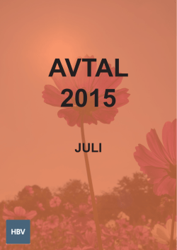 AVTAL 2015