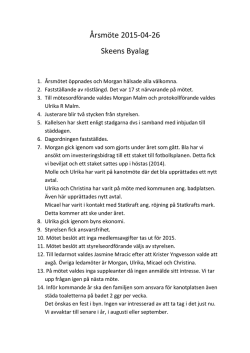 Årsmöte 2015, PDF