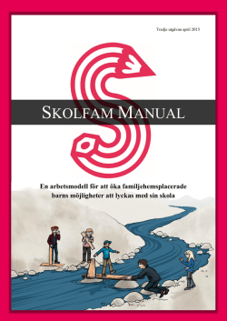 Manual Skolfam utgåva 3