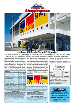 "Puttgarden 2015" som pdf - Färgelanda Buss/Snö