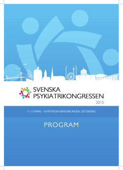 Untitled - Svenska Psykiatriska F&ouml;reningen