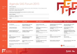 Agenda SAS Forum Sweden 2015,Agenda_A3_V3_Webb.indd