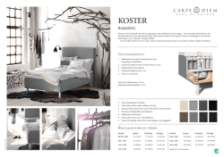 KOSTER - Carpe Diem Beds of Sweden