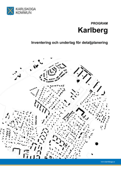 Karlberg - Karlskoga kommun